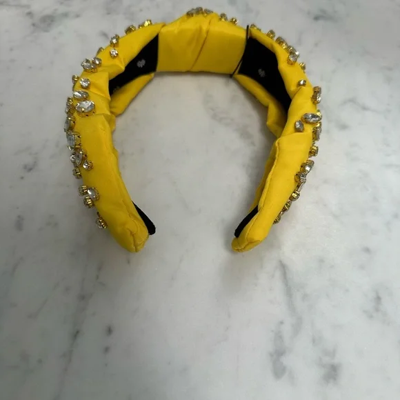 Lele sadoughi x SCL lemon headband Lele Sadoughi x SCL headband main image 4
